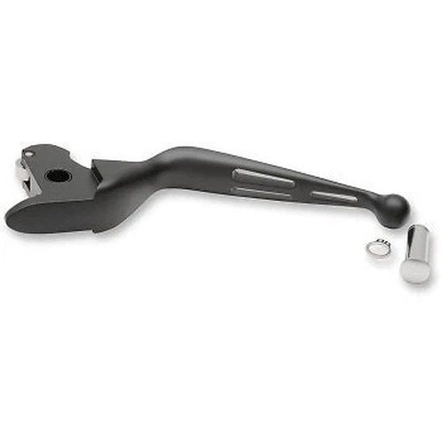 Drag Specialties 0613-0943 Black Slotted Wide Blade Clutch Lever - Touring 14-16