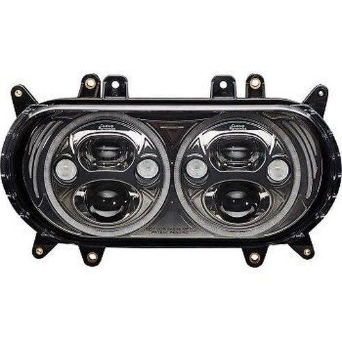Custom Dynamics CDTB-RG-15-B Black Chrome for Harley Road Glide 15-21