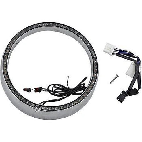 Custom Dynamics Chrome Sewuential ProBEAM Turn Signal Ring Trim 99-05 Touring