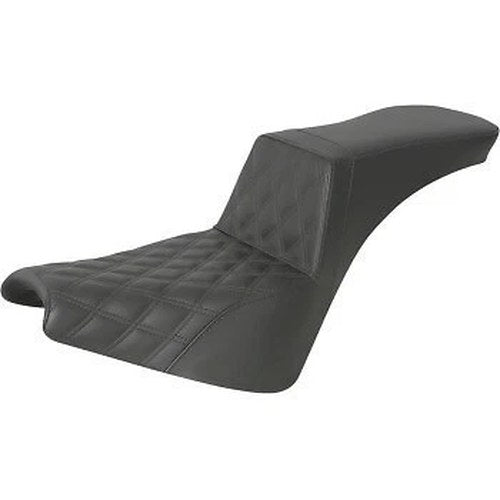 Saddlemen Black Step-Up Seat Lattice Stitch for 20-22 Fxst 18-22 Fxbb