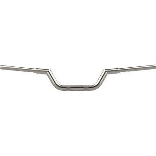 LA Choppers LA-7332-00S Stainless Steel Valley Handlebar for 1-1/4"