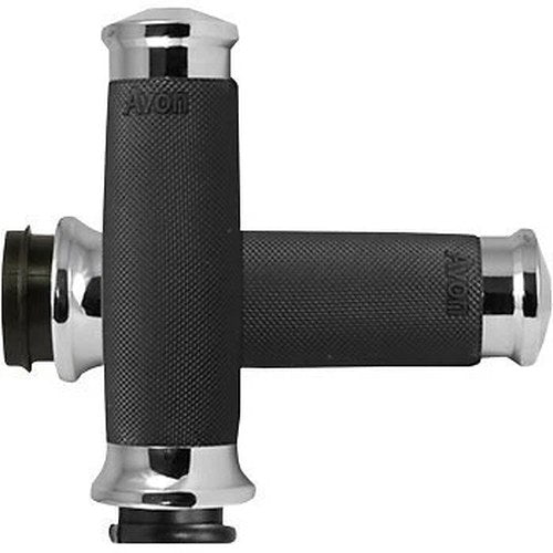 Avon Grips CC-85-CH-FLY Chrome Custom Contour Hand Grips for Electronic Tbw