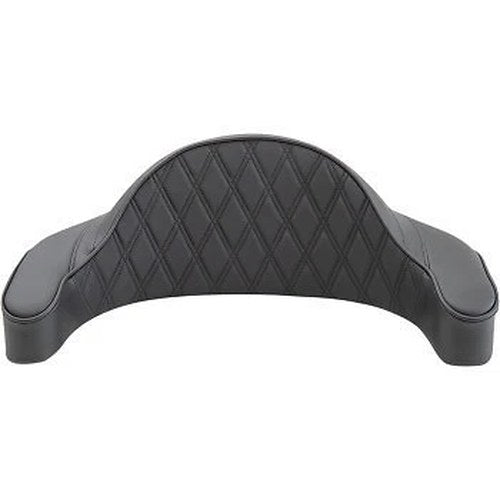 Dar Specialties Double Diamond Black King Pack Pad 86-98 H-D King-Style Tour-Box