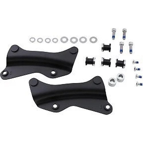 Drag Specialties 1510-0496 Backrest Docking Kit- Black for 14-23 Touring