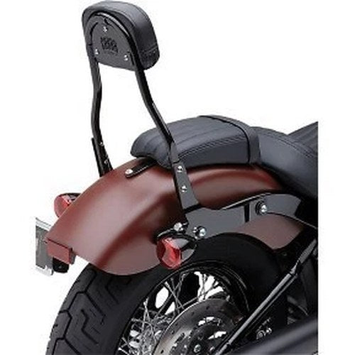 Cobra 602-2006B Detachable Passenger Backrest Kit - 14" - Black - Softail