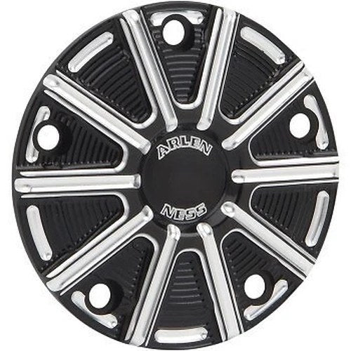 Black Machined 10-Gauge Timer / Points Cover for Harley Twin Cam 99-17