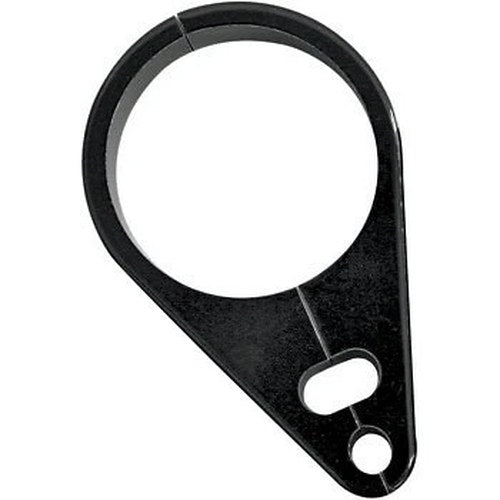 Drag Specialties 0658-0056 Black Throttle/Idle/Brake Cable Clamp for 1.5" Bars