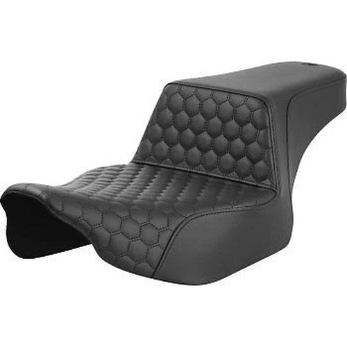 Saddlemen 823-07-17800 Honeycomb Step-Up Seat - FL '23-'24
