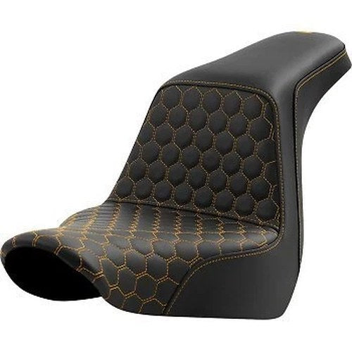 Saddlemen 818-29-17707 Honeycomb Step-Up Seat- FL/FX '18-'24