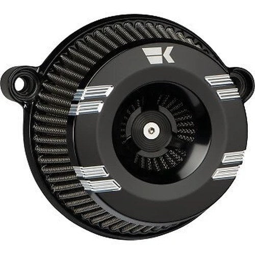 Khrome Werks 250100 Black Instigator Klassic Air Cleaner Kit for 17-24 M8