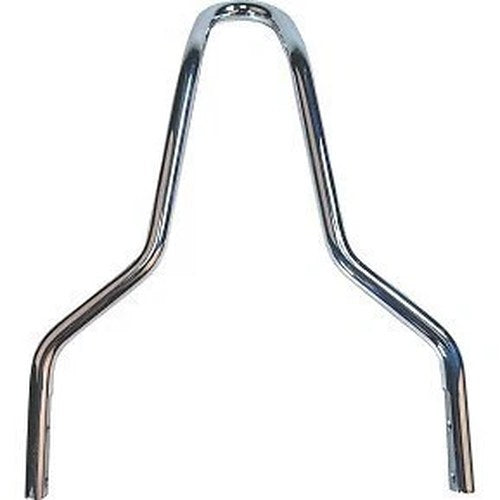 Drag Specialties 1501-0774 Round Sissy Bar- Chrome - 11"H x 11"W