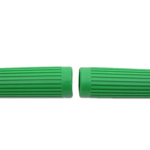 V-Twin 28-0187 Green Grip Set Original Rib Style