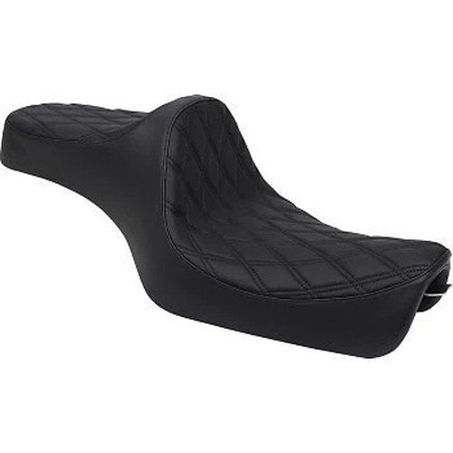 Drag Specialties Predator Iii Black Diamond Stitch Seat Harley Sportster 14-21