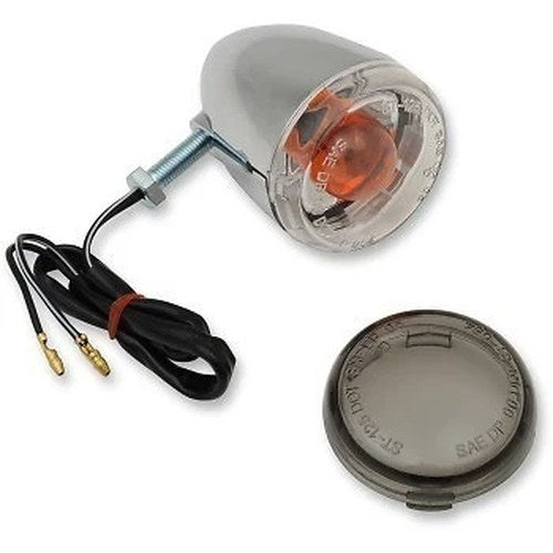 Drag Specialties 2020-1379 Chrome Rear DOT-Certified Turn Signal