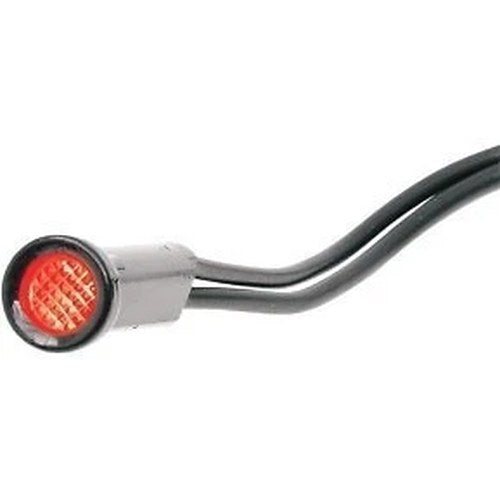 Drag Specialties 2212-0104 Red Snap-In Indicator Light