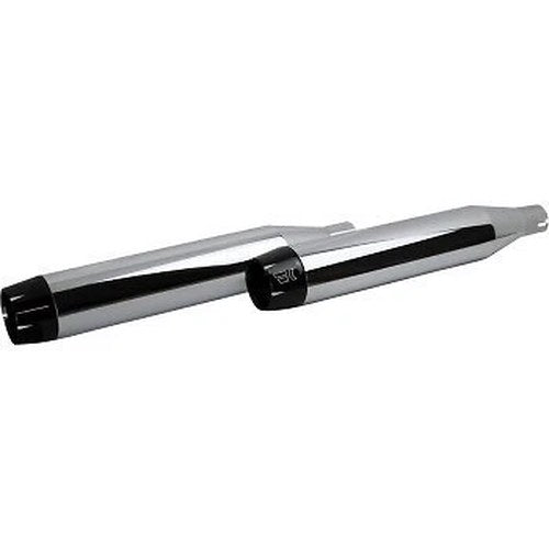 Khrome Werks 202520 Chrome 3-1/2" Shredder Slip-On Mufflers 18-22 FLHC/FLDE