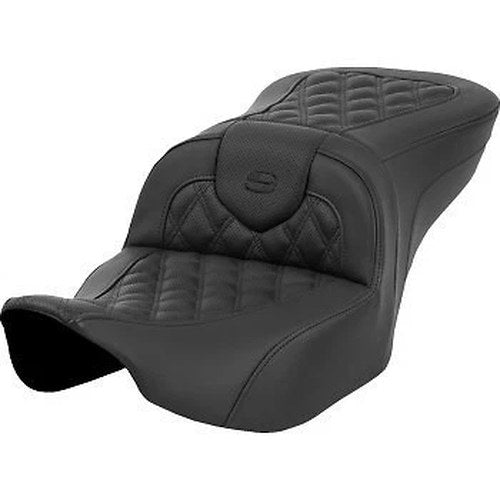 Saddlemen 823-07-182A0 Roadsofa Seat Heated Lattice Stitch for 23-24 FLTR/FLHX
