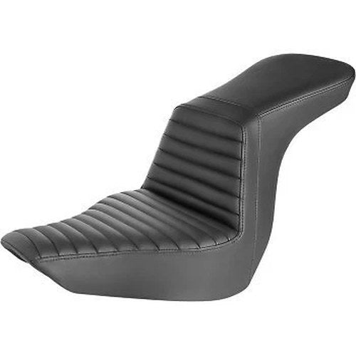 Saddlemen 818-29-191 Black Step-Up Seat Front Tuck-n-Roll 18-22 Low Rider & Flsb