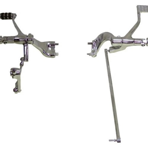 V-Factor 45905 Chrome Standard Forward Control Kit for 883 1200 Sportster 14-22