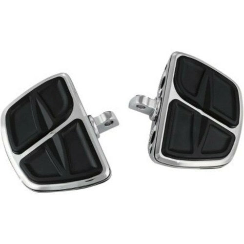 Kuryakyn 7610 Chrome Kinetic Floorboards Mini Boards for Harley Male Mount