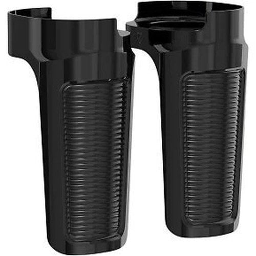 Arlen Ness 120-000 Black Method Bagger Fork Guards for 14-22 Touring