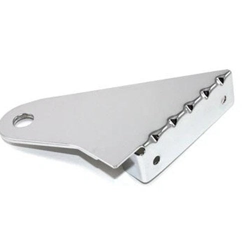 V-Twin 31-0634 Chrome Tail Lamp License Plate Bracket Side Mount