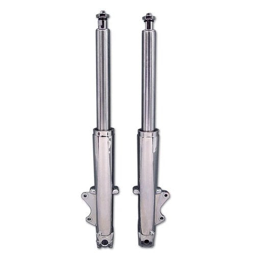 V-Twin 41mm Chrome Fork Slider Assembly for Touring 86-99