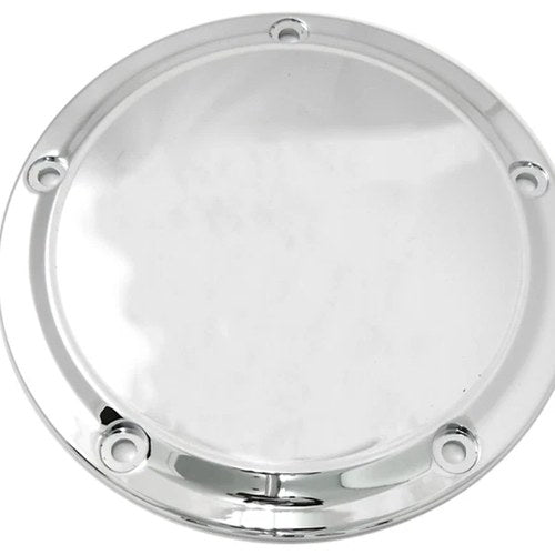 Chrome Smooth Derby Cover for Harley 5-Bolt Twin Cam 00-17