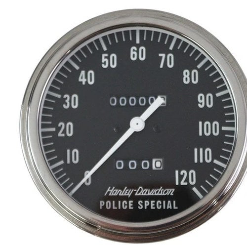 V-Twin 39-0472 Replica Police 1:1 Speedometer