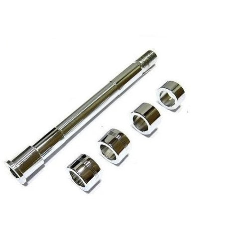 V-Twin 44-0006 Chrome Front Axle Kit