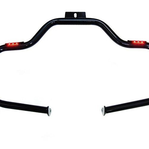 V-Twin 51-0018 Black Front Turn Signal Highway Bar