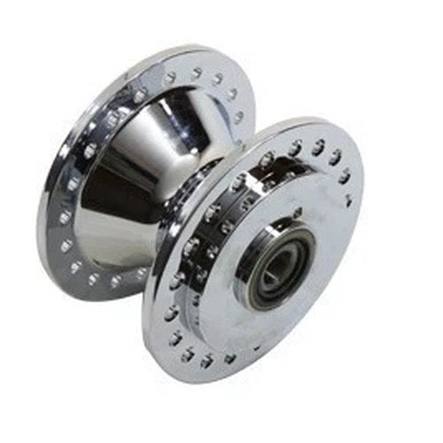 V-Twin 45-0298 Chrome Front Wheel Hub