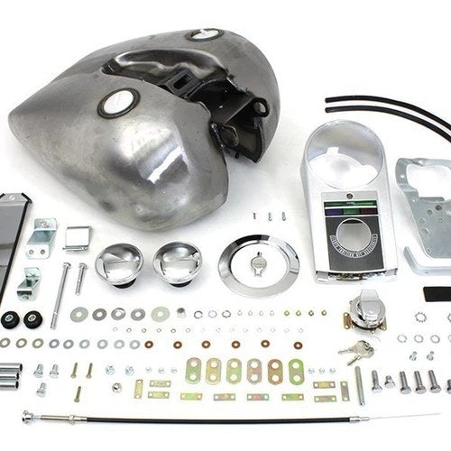 V-Twin 38-0178 Bobbed 4.0 Gallon Gas Tank Kit