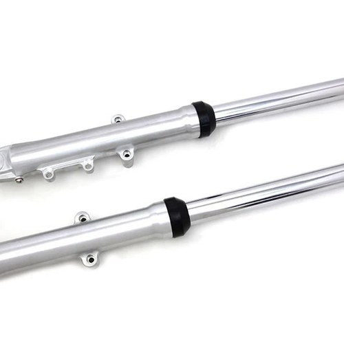 V-Twin 41mm Fork Slider Assembly Chrome