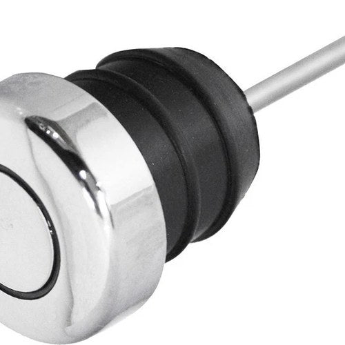 HardDrive 03-0045 / 820-2646 Chrome Short Dipstick Softail 84-99 Sportster 82-03