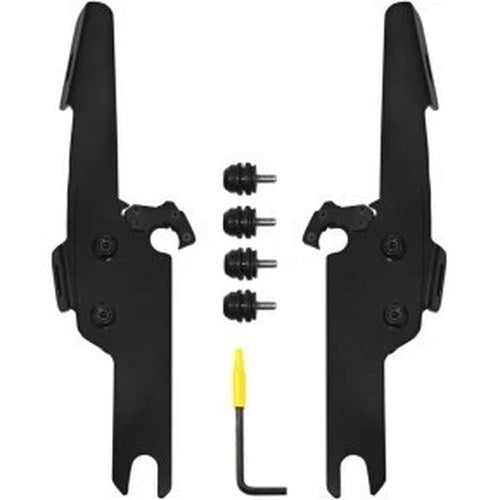 Memphis Shades HD MEB2041 Fats/Slim Windshield Trigger-Lock Complete Mount Kit