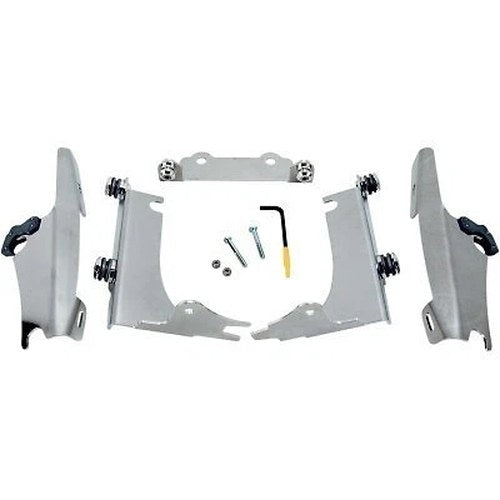 Memphis Shades MEK1925 Polished Fats/Slim Windshield Mount 96-05 Vulcan Classic
