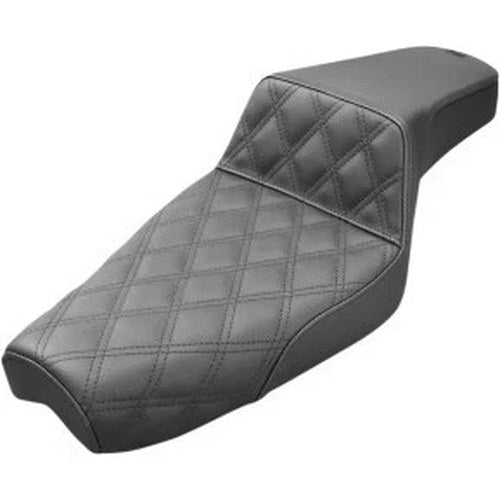 Saddlemen Step Up Lattice Stitch Seat for Sportster 04-20 w/ 4.5 Gallon Tank