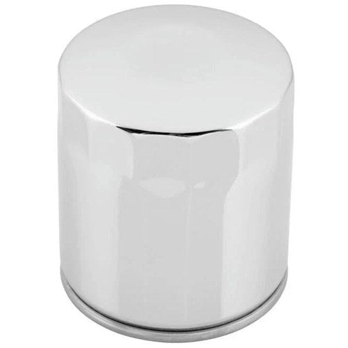 Twin Power 603605 Chrome Oil Filter for Harley 80-99 Evolution Big Twin