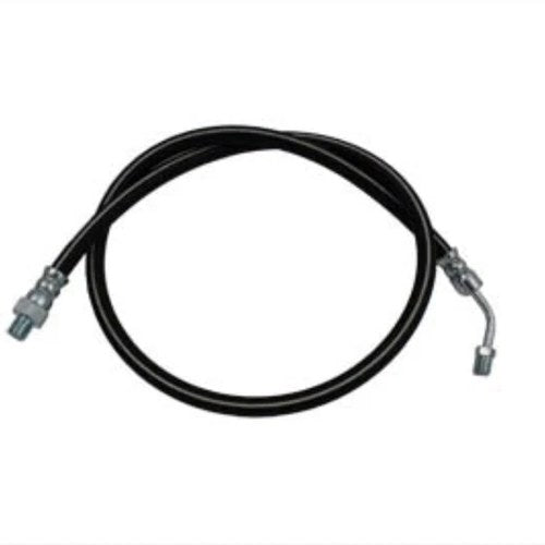 V-Twin 23-0720 Rear Brake Hose Black Rubber 33.5" DOT Approved -Harley Flh 73-80