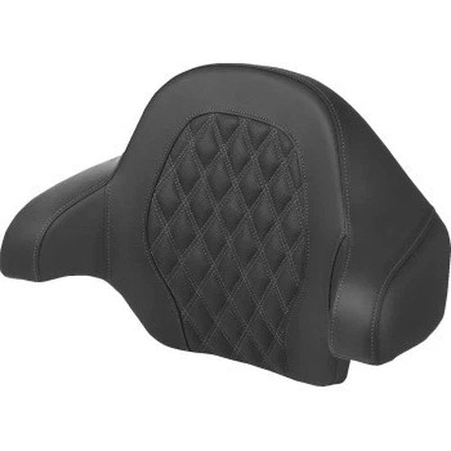 Saddlemen 814-07-15002 Tour Pak Backrest Pad Dark Gray Lattice Stitch for 14-24