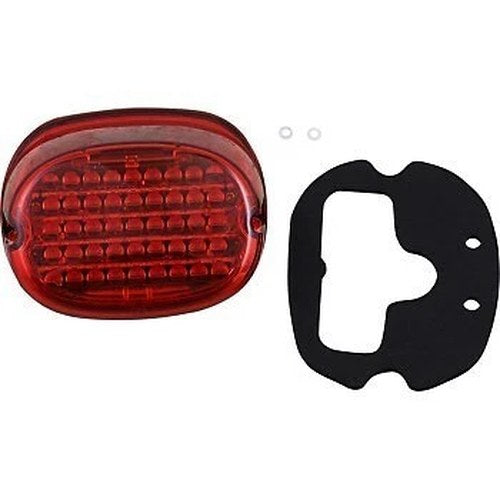 Custom Dynamics CD-TL-NW-R Red Low Profile LED Taillight Without Tag Light