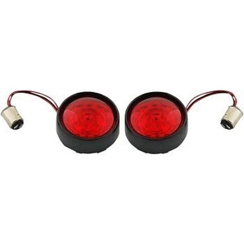 Custom Dynamics Black Rear ProBeam Bullet Bezel Rear LED Turn Signal Inserts