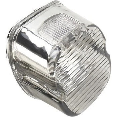 Drag Specialties 2010-0780 Smoke Laydown Taillight Lens w/ Top Tag Window 99-E03