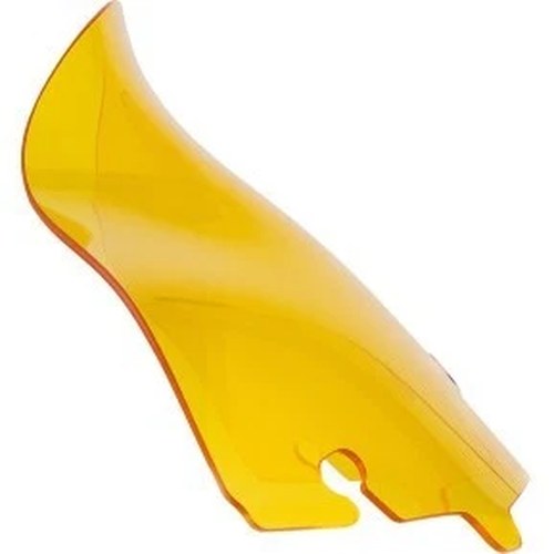 Klock Werks KWW-01-0683 Kolor Flare Sport Windshield- 6-1/2" Yellow - Flh 14-23