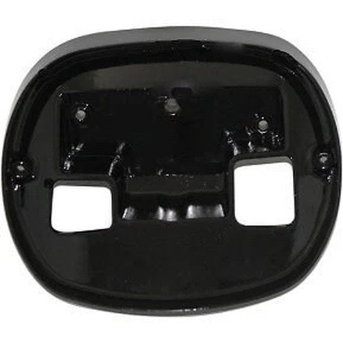 Custom Dynamics TL-BASEPLATE-B Black Taillight Base Plate for Harley