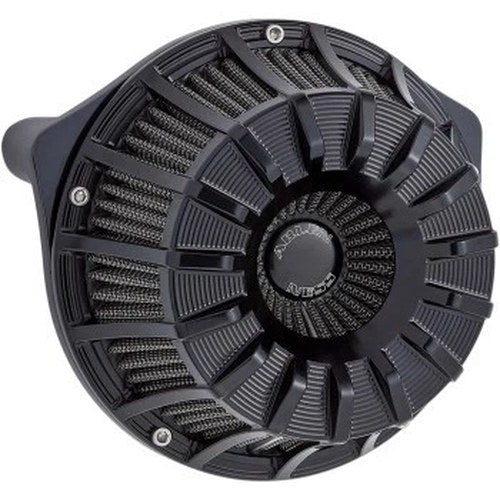 Arlen Ness 18-993 Black 15-Spoke Inverted Series Air Cleaner Kit for Harley