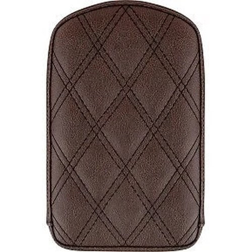 Saddlemen 041145 / 0822-0329 Brown Lattice Stitch Sissy Bar Pad 11" x 6.5"