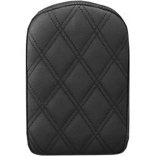 Saddlemen 041143 Sissy Bar Pad 11" H x 6.5" W Lattice Stitched - Black
