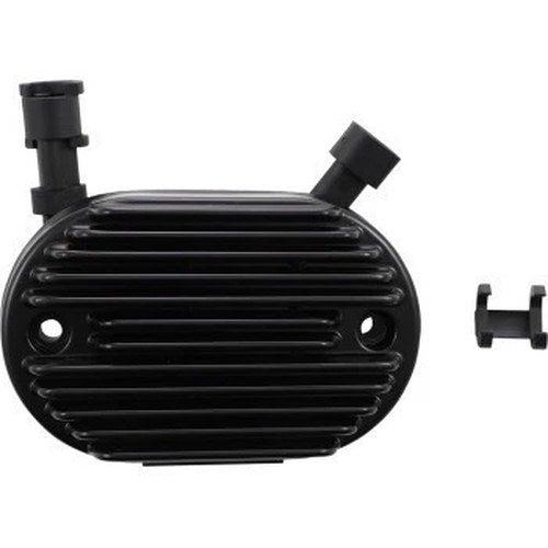 Drag Specialties 2112-1028 Black Voltage Regulator for 08-10 Fxst Flst & Rocker